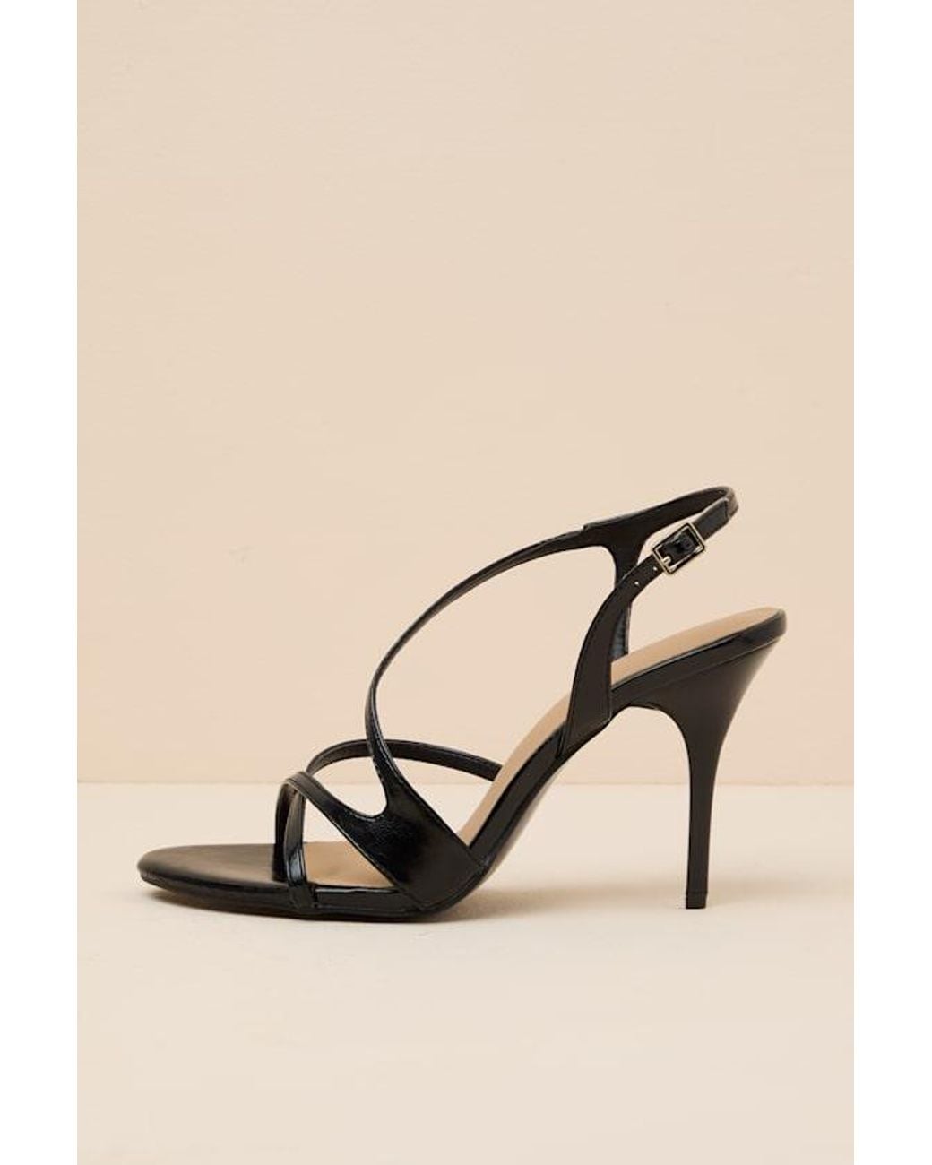 Lulus Natural Runway Strappy Heels