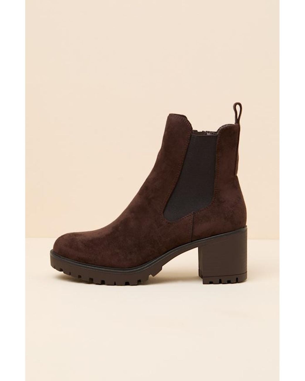 Lulus Brown Amari Suede Ankle Boots