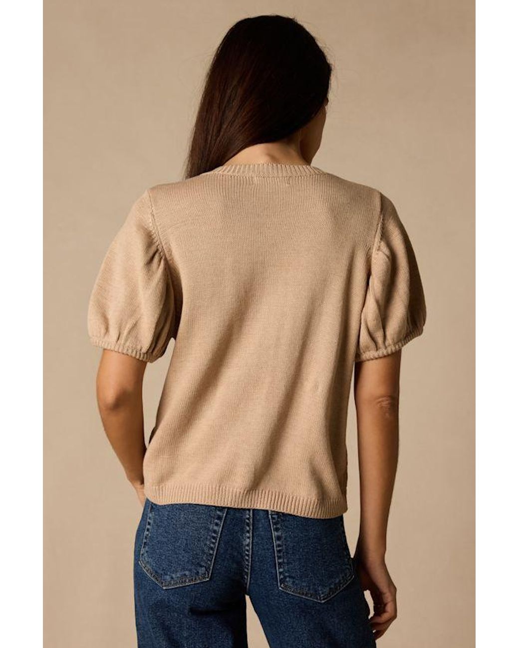 Lulus Blue Susan Short Sleeve Button-Up Cardigan
