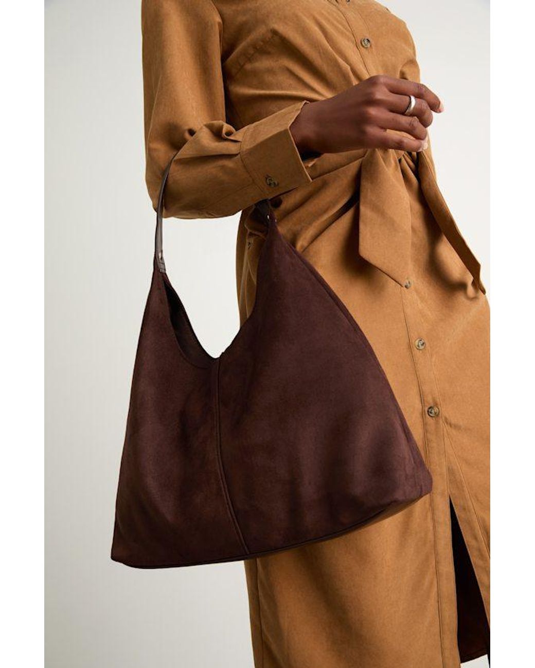 Cail Shoulder Bag | Bone Linen main image 1