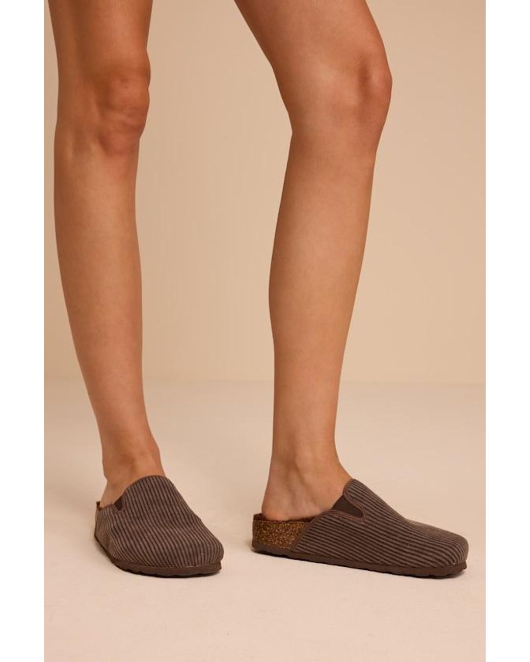 BC Footwear Natural Every New Beginning Corduroy Mules