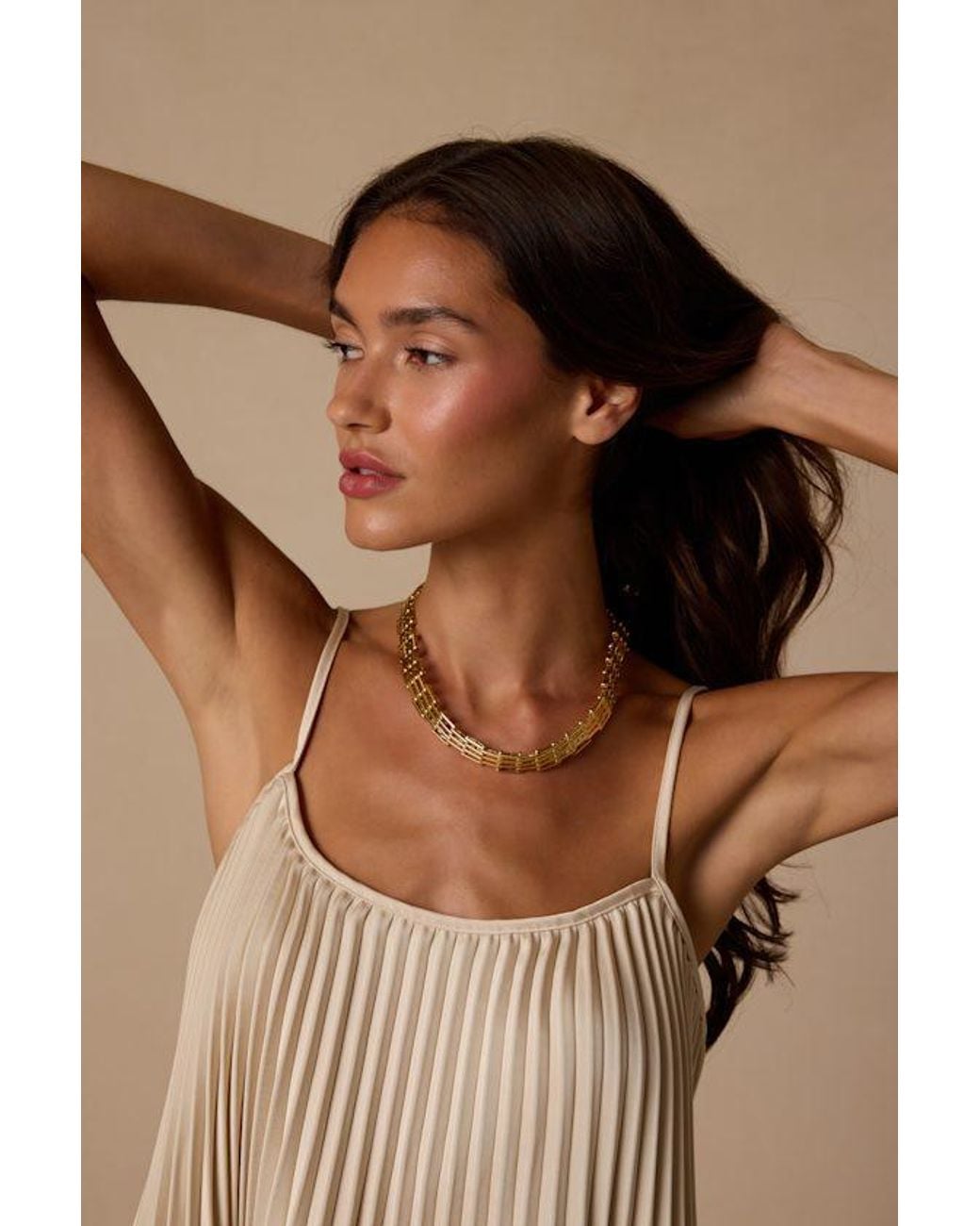 Lulus Brown Montclair Chunky Necklace
