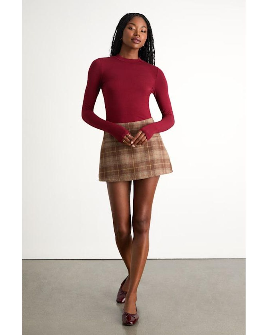Lulus Red Anything Is Posh-Ible Top