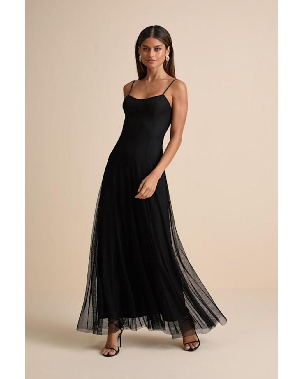 chinese dress ladies Lulus NYRA Lace Ruffle Maxi Dress for Women Elegant Long Formal Dress with  Flutter Sleeves and Tiered A-Line Skirt Lace Evening Gown for Fall and  Winter Events Black at Amazon Women's Clothing