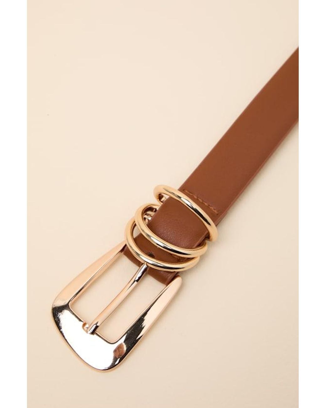 Lulus Blue Rou And Statement Belt