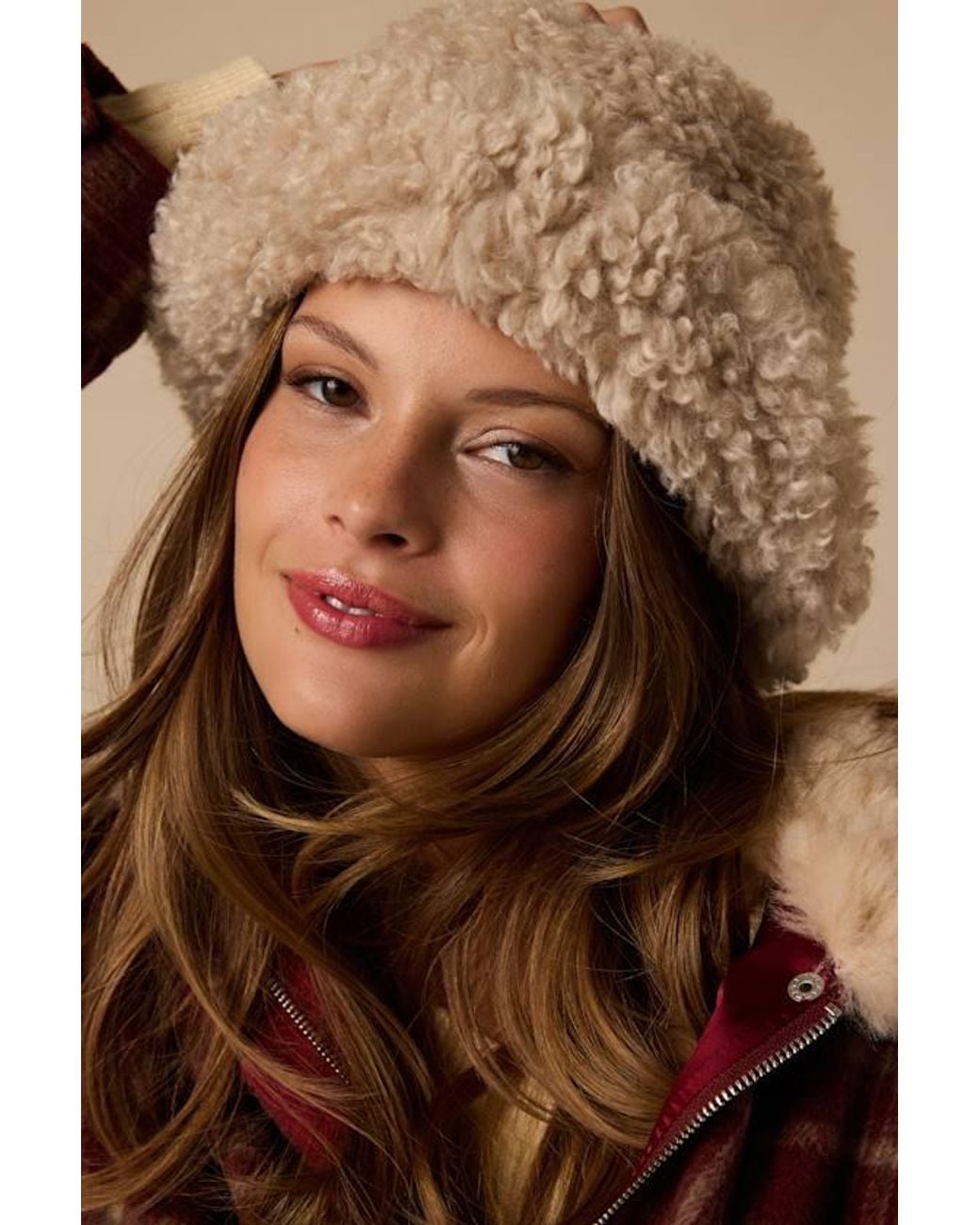 Lulus Natural Holden Teddy Bucket Hat
