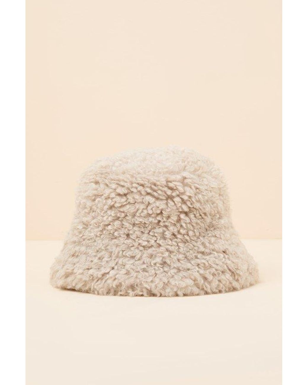 Lulus Natural Holden Teddy Bucket Hat