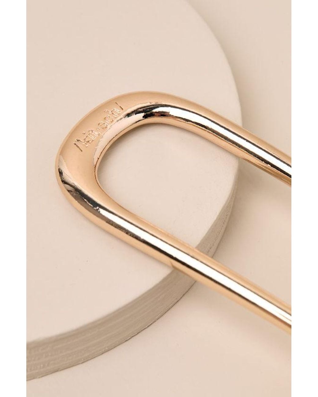 Kitsch Natural Metal Oversized French Hair Pin