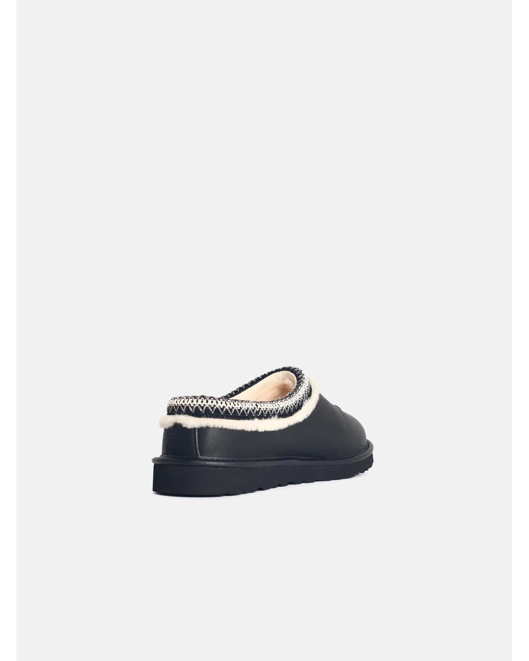 Ugg Blue 'Tasman' Leather Slippers for men