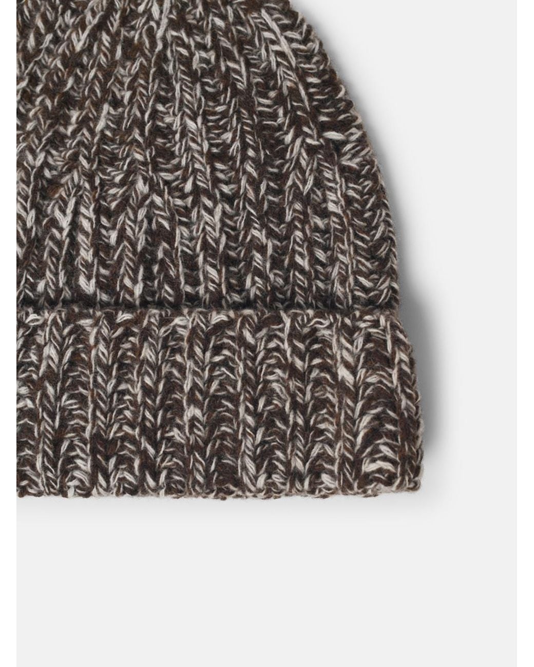 Closed Gray Wool Hat