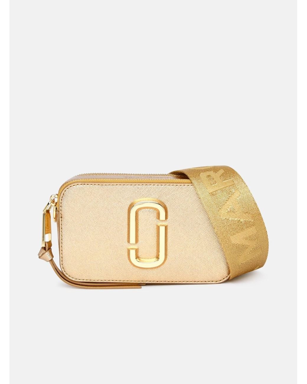 Marc Jacobs Marc Jacobs (the) Leather The Snapshot Bag in Gold (Metallic) Lyst