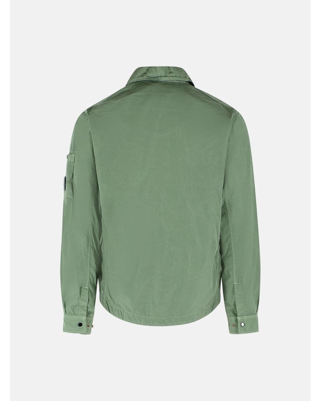 C P Company Green Polyamide Jacket for men