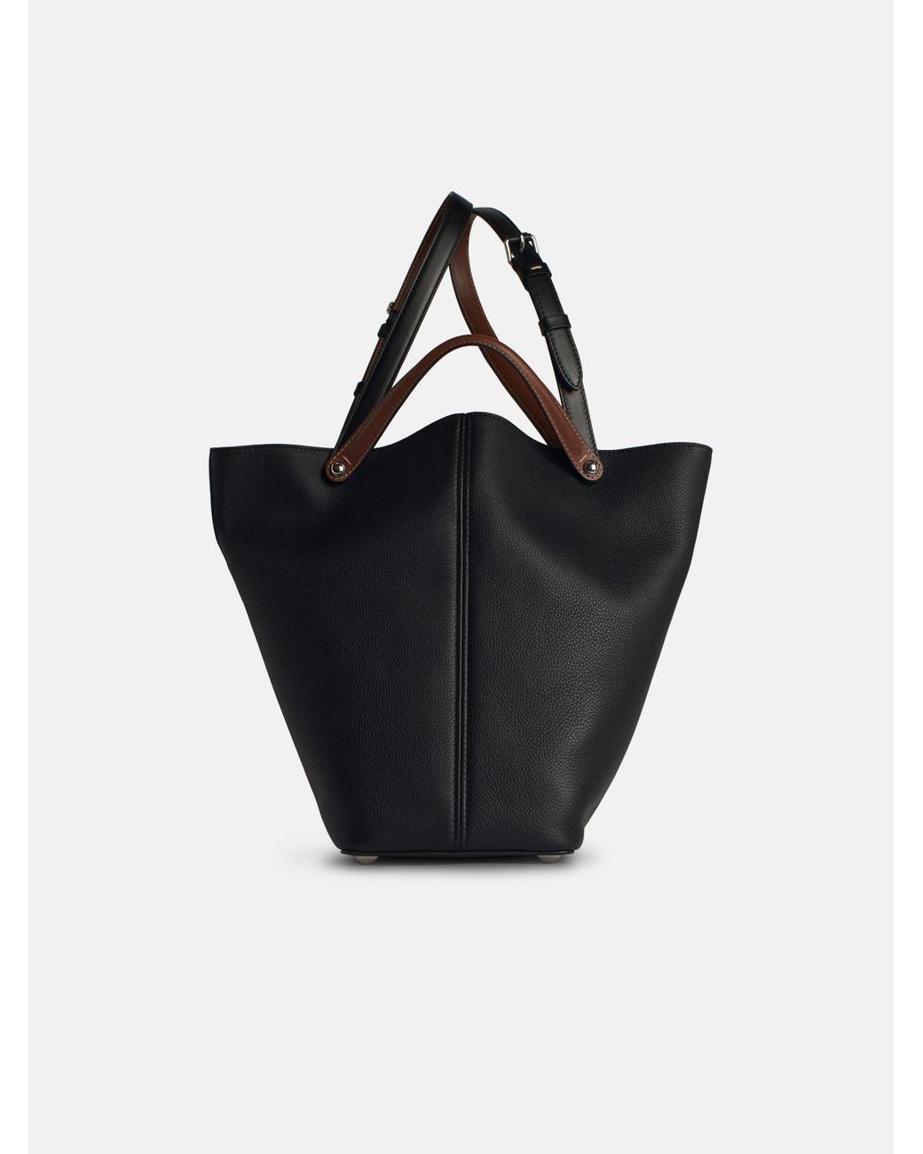 Maison Margiela 'dress Age' Leather Bag in Black | Lyst
