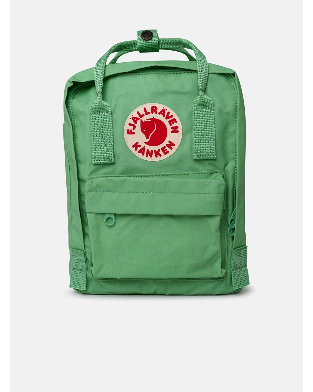 Fjallraven Fjällräven Mint Vinylon Kanken Mini Backpack in Green Lyst