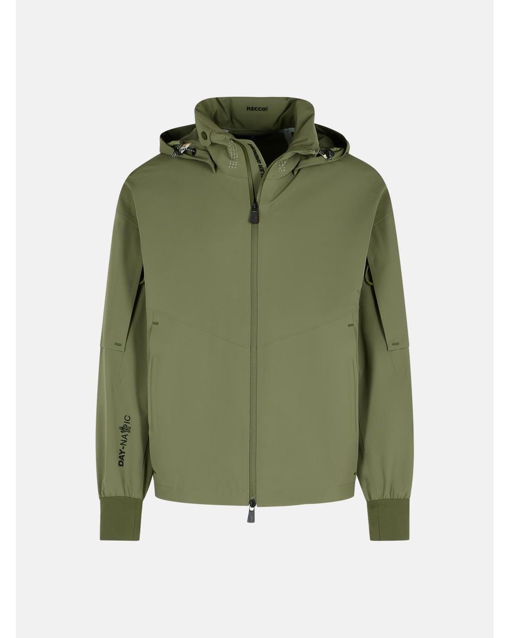 Moncler Green 'Tesso' Polyamide Blend Jacket for men