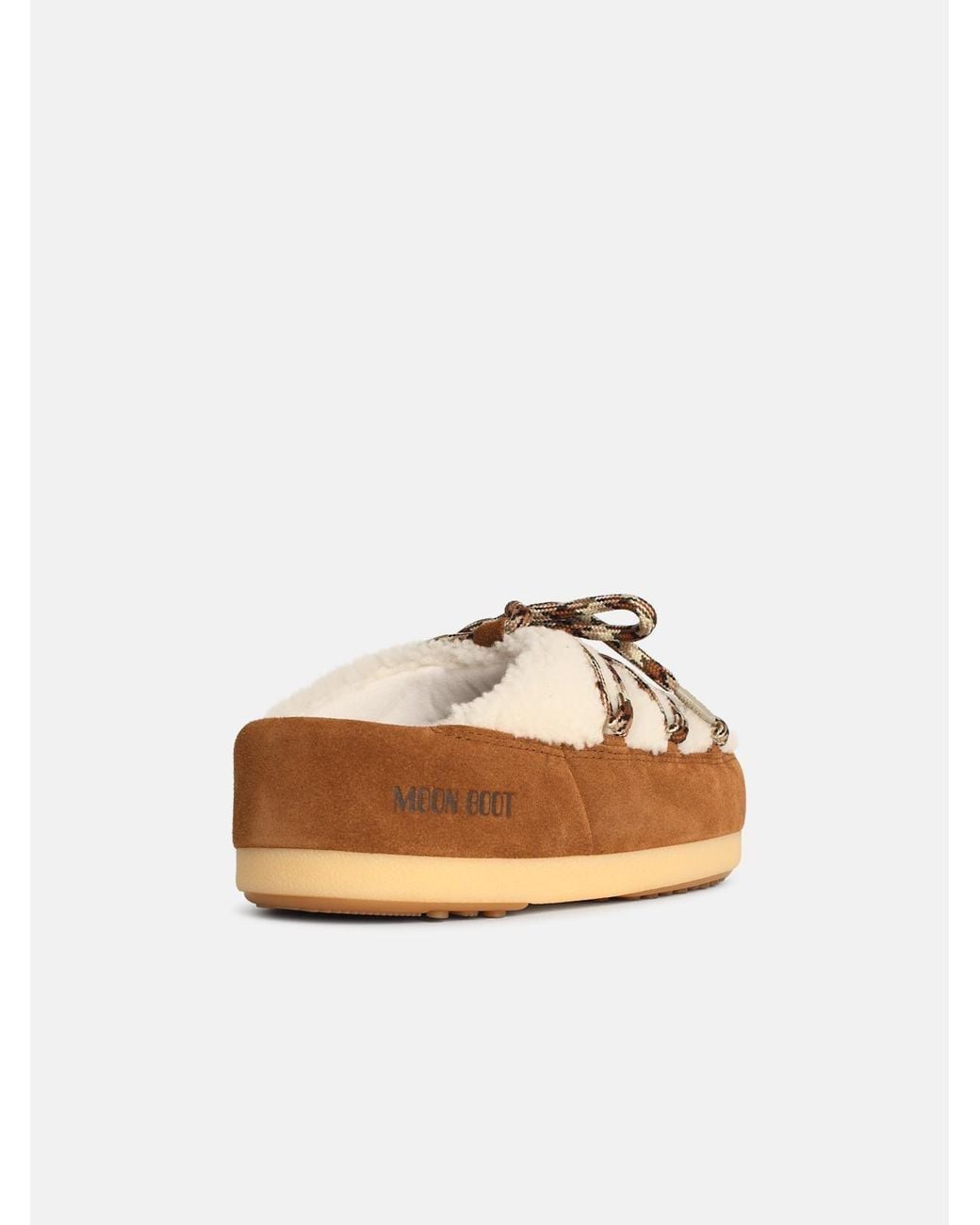 Moonboot White 'Evx' Slippers