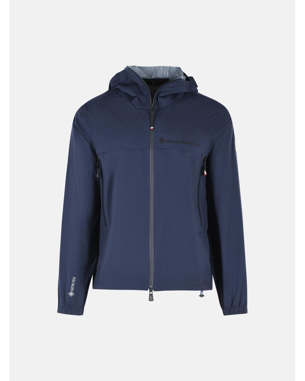 Moncler Blue 'Shipton' 'Gore-Tex' Foldable Shell Jacket for men