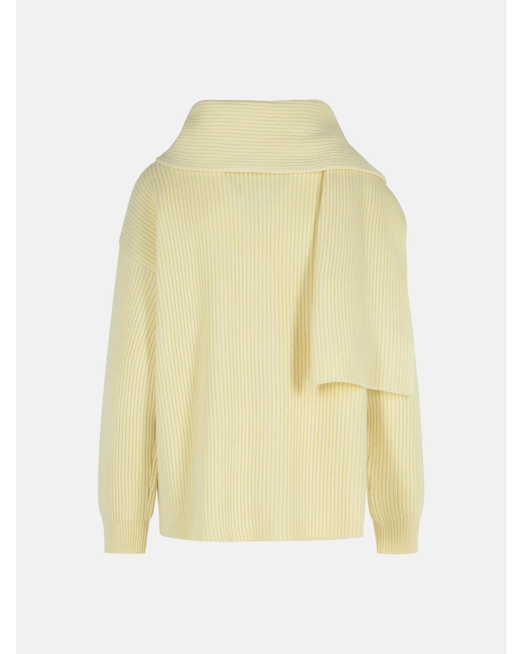 Jil Sander Yellow Wool Sweater