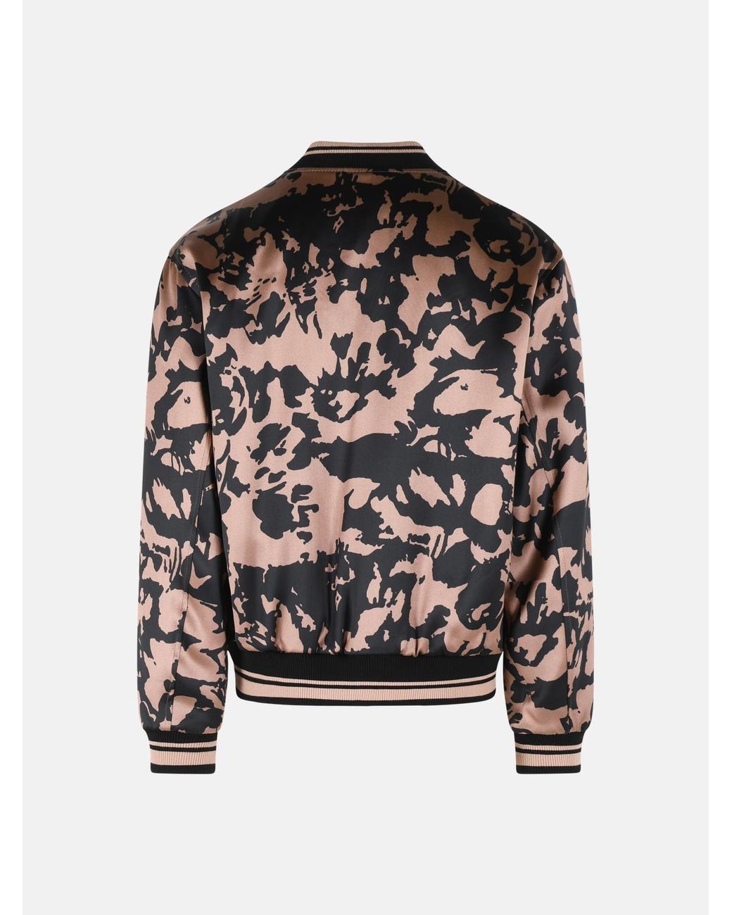 Dries Van Noten Black 'Volker' Reversible Bomber Jacket for men
