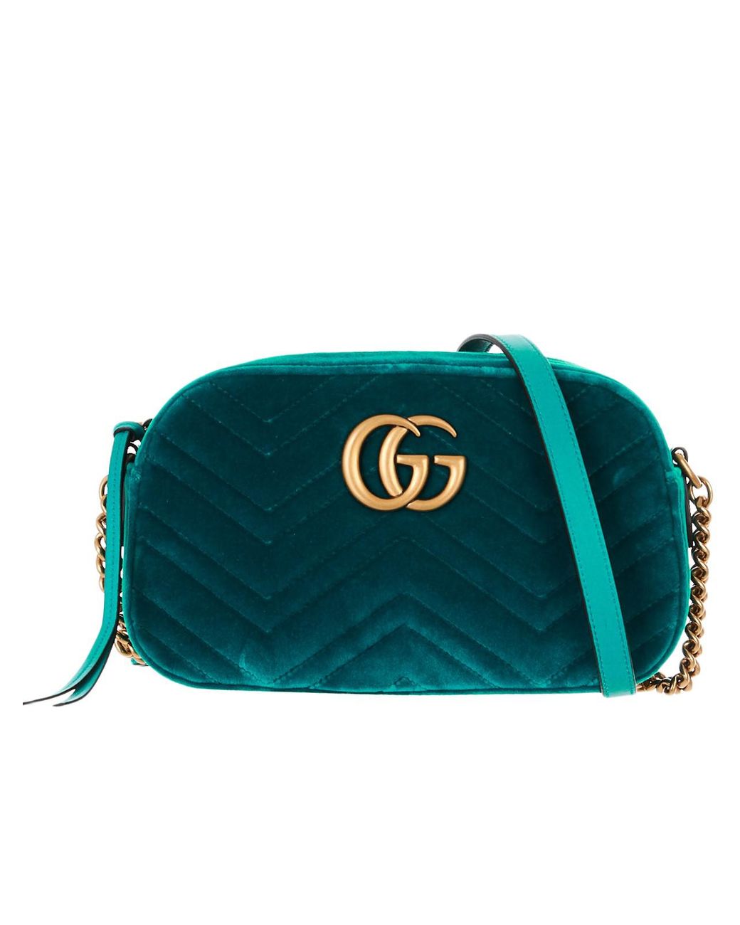 Gucci shop bag turquoise