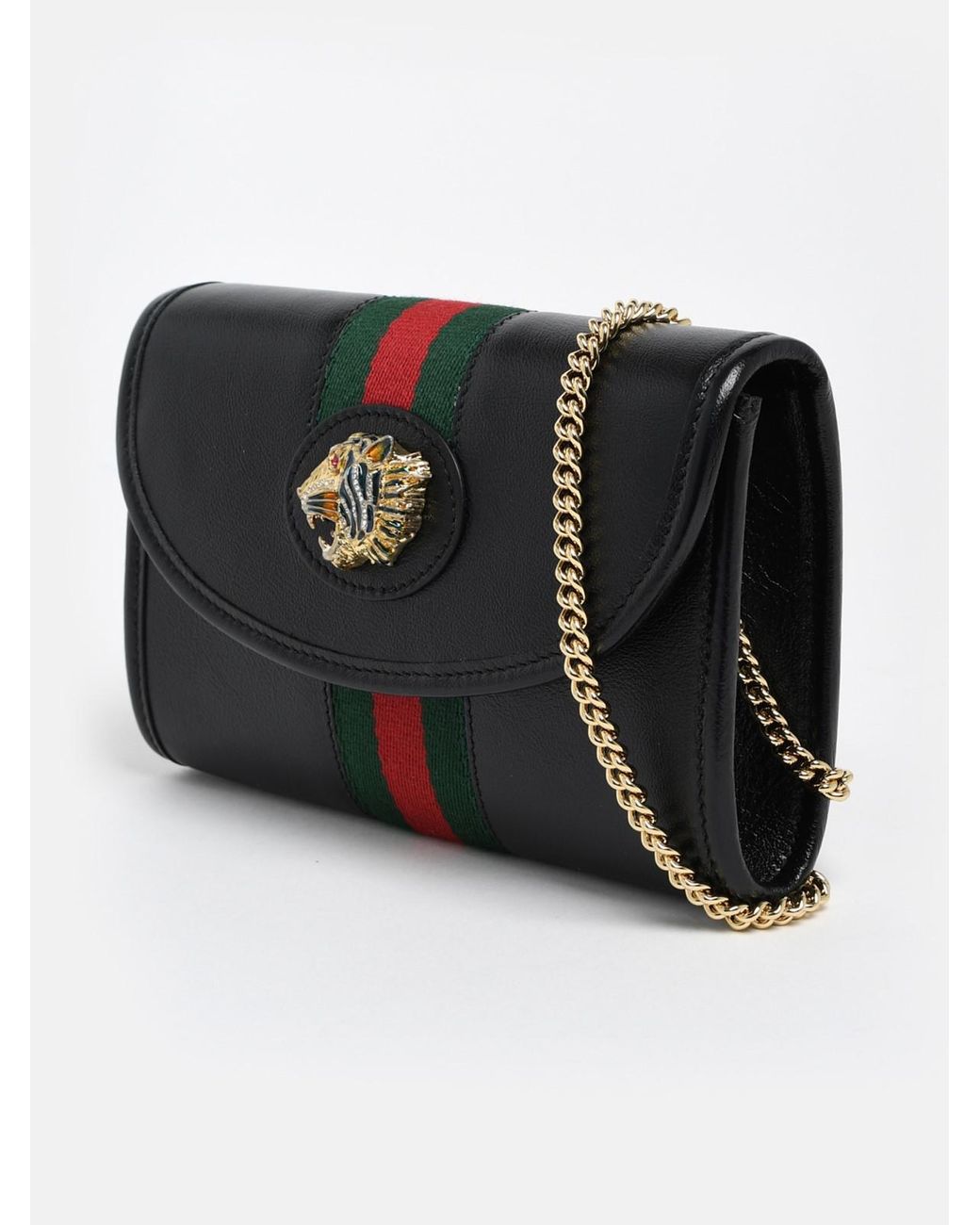 Gucci GG Canvas Sherry One Shoulder Bag Handbag 161720 Black Leather Ladies  GUCCI | eLADY Globazone