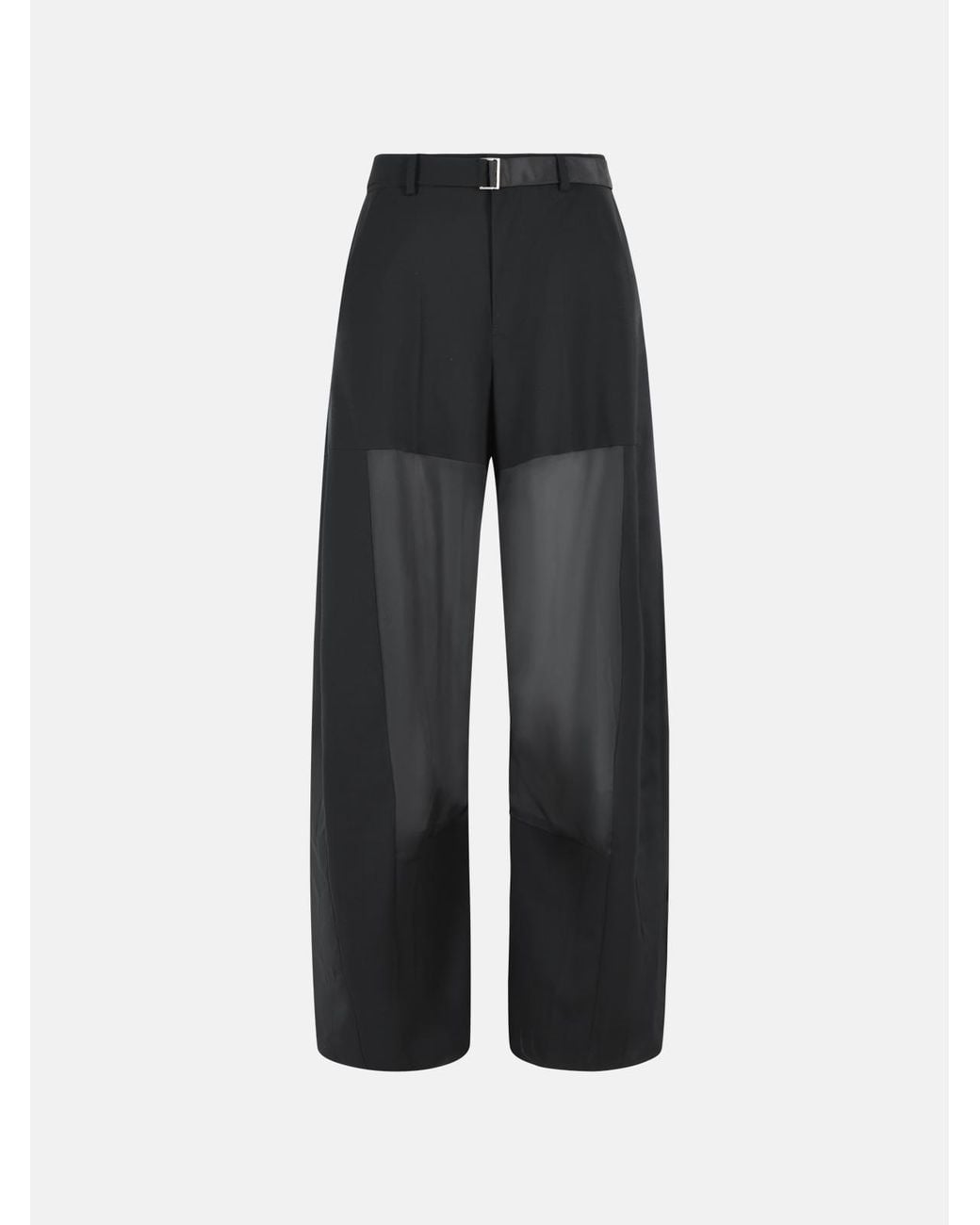 Sacai Black Wool Pants