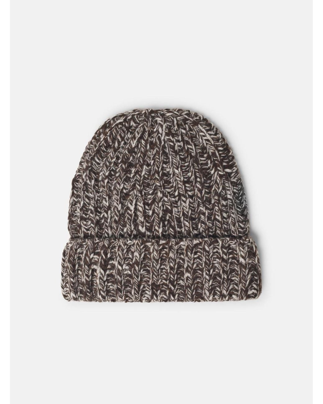 Closed Gray Wool Hat