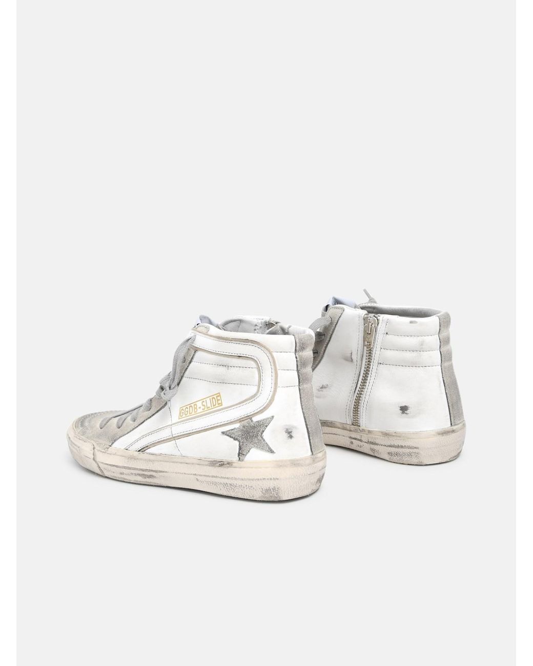 golden goose slide bianche