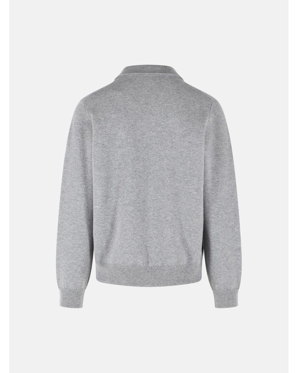 Lardini Gray 'Double' Wool Bomber Jacket for men