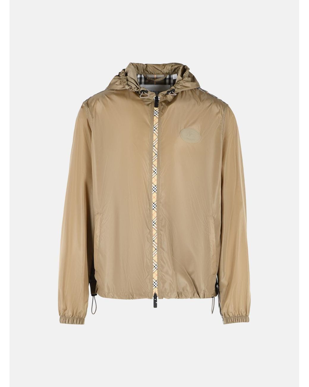 Burberry Natural 'Newport' Polyamide Jacket for men