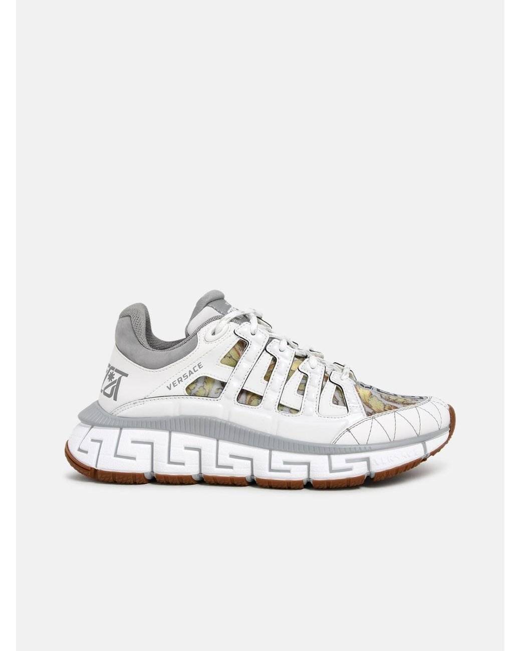 Versace White Sneakers - Lyst