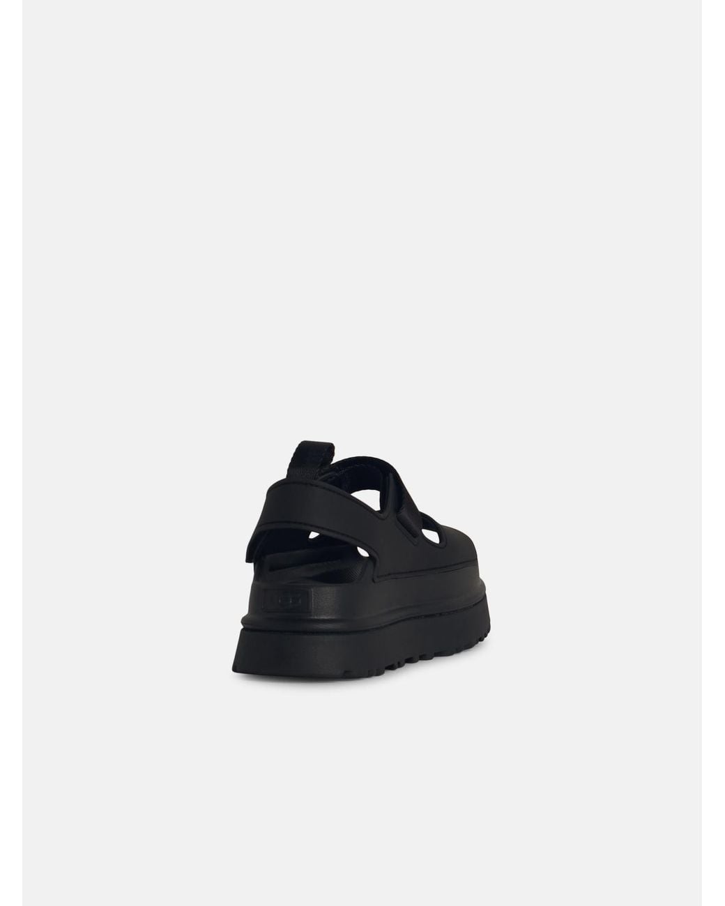 Ugg Black Goldenglow' Rubber Sandals