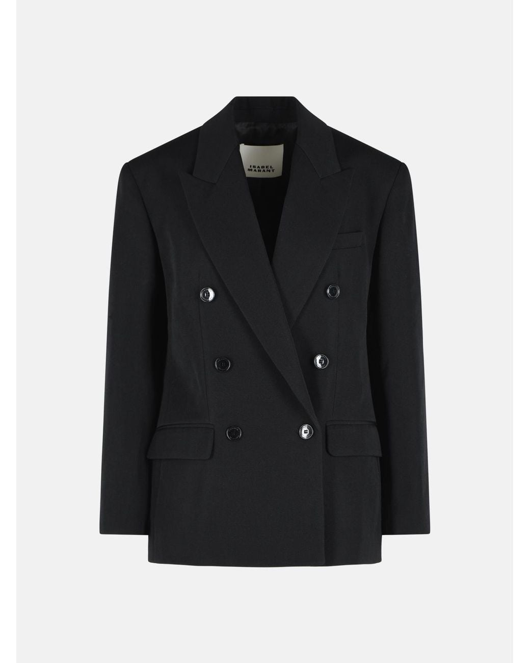 Isabel Marant Black 'Khera' Wool Blazer