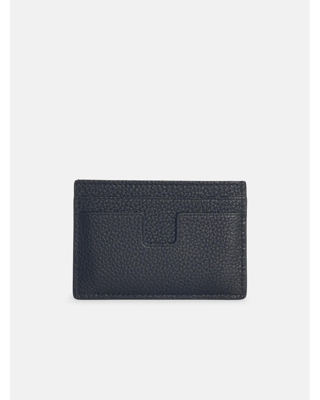 Tom Ford Blue Leather Cardholder