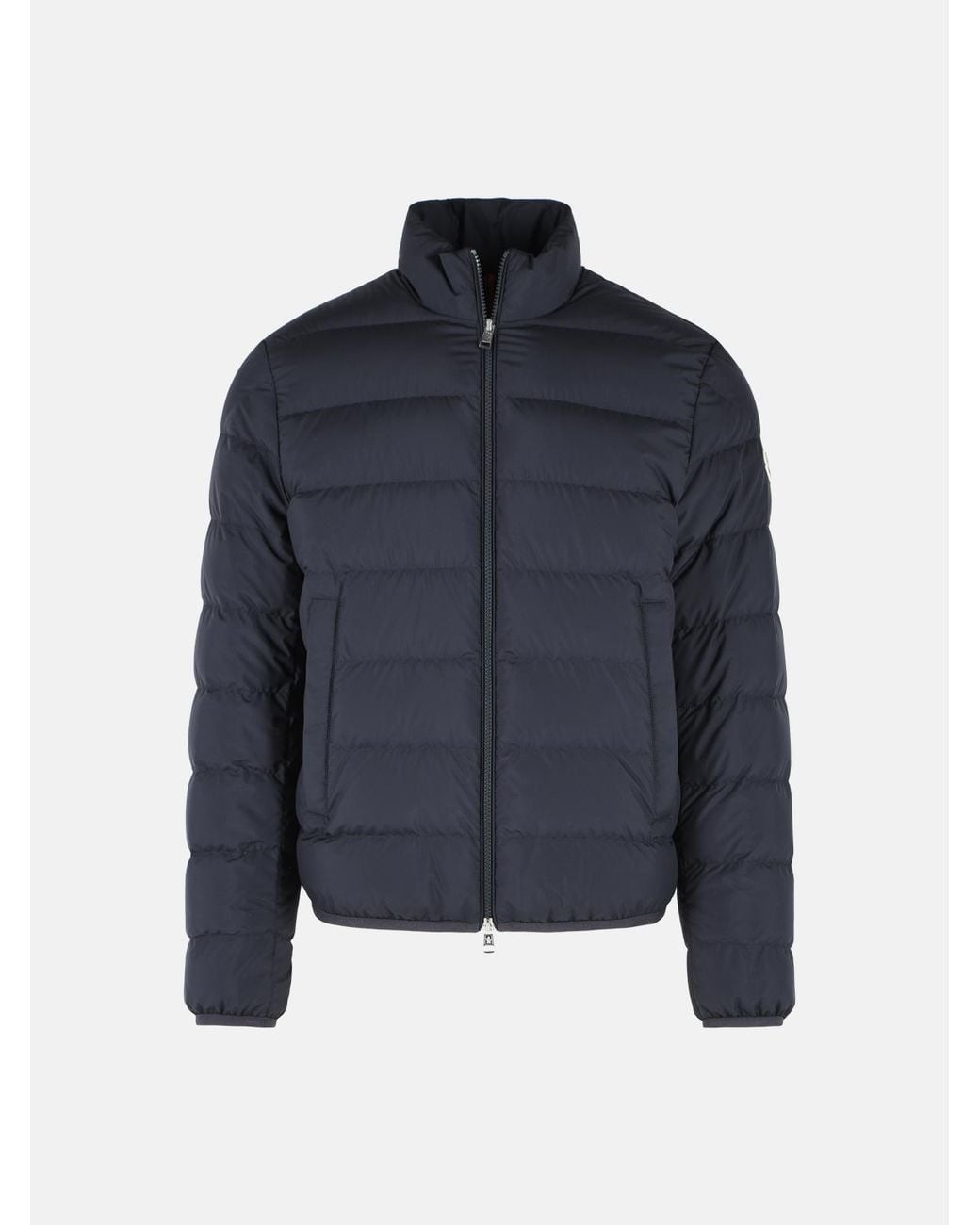 Moncler Blue 'Baudinet' Polyester Down Jacket for men