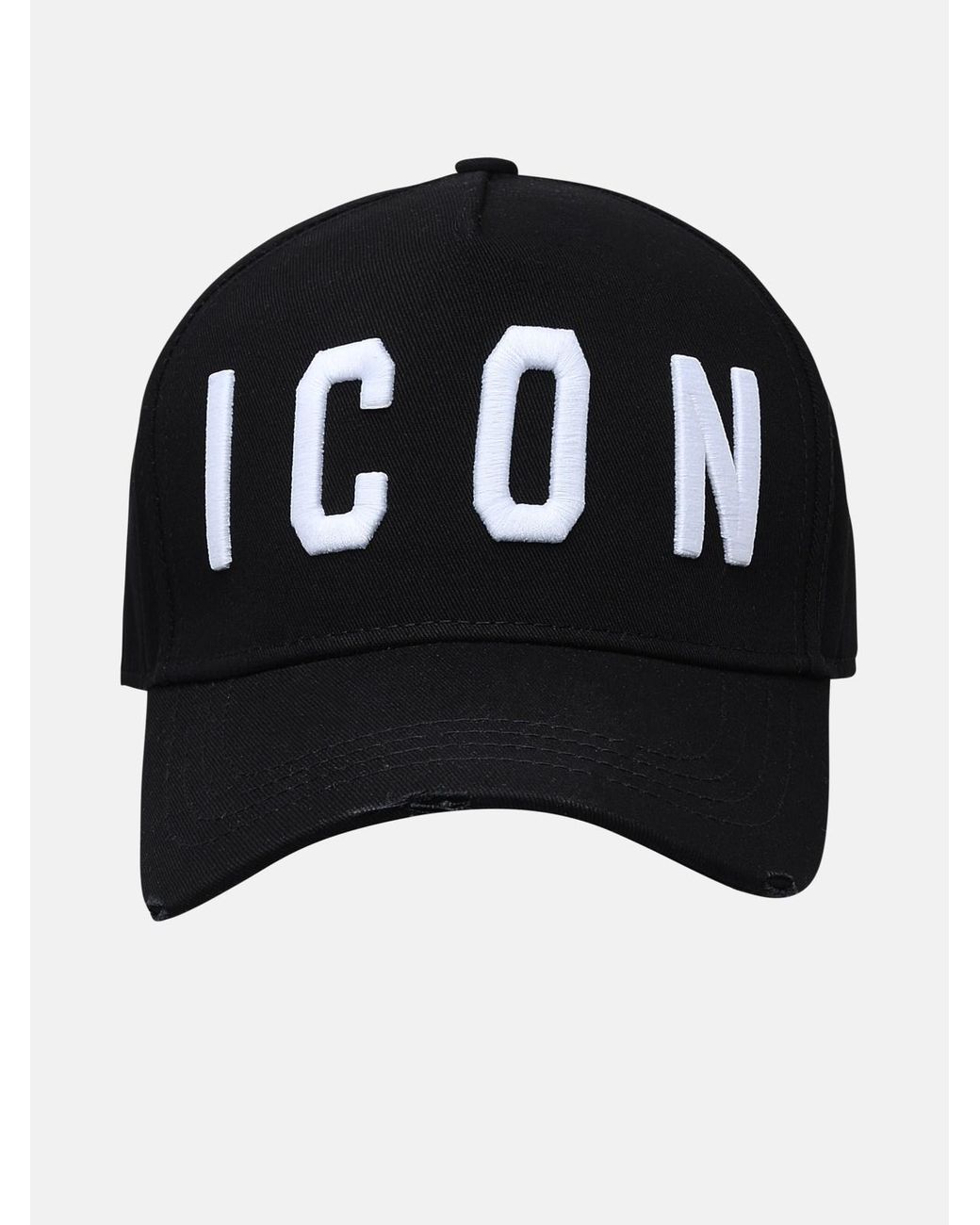DSquared² Cotton Icon Hat in Black for Men | Lyst