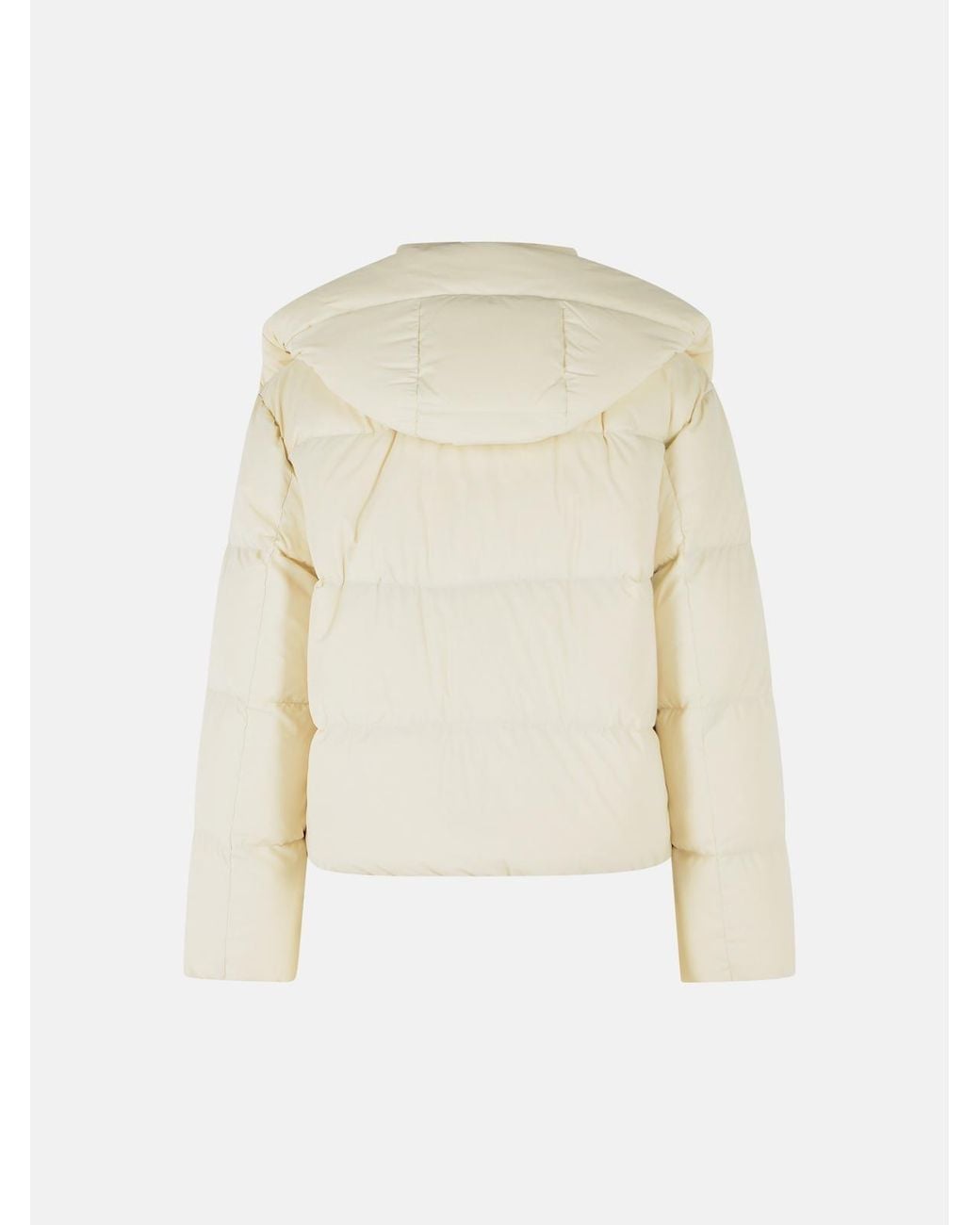 Woolrich Natural 'Madison' Polyamide Blend Down Jacket