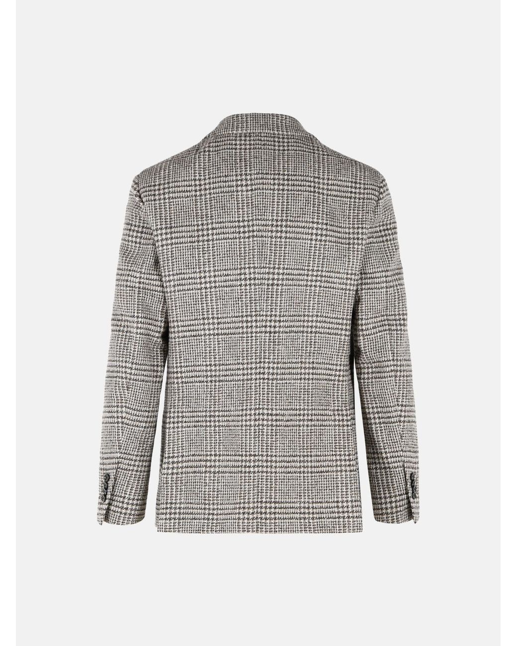 Lardini Gray 'Iconic Drop 7' Blazer for men