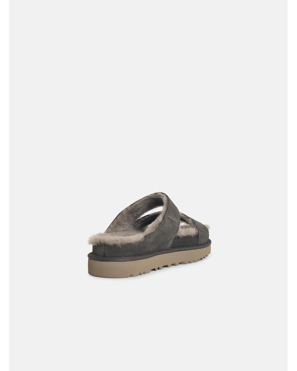 Ugg Gray 'Greenport' Suede Slippers
