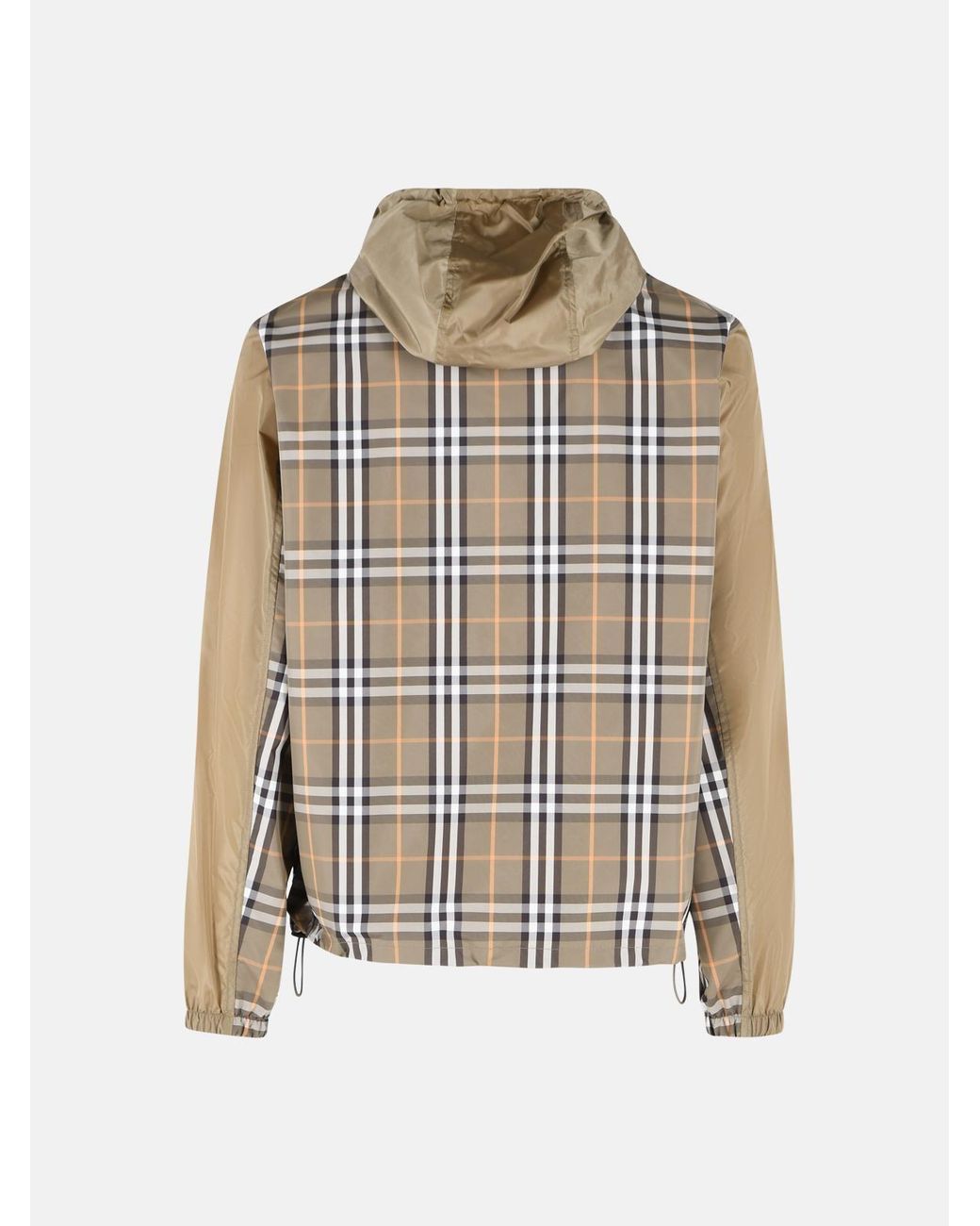 Burberry Natural 'Newport' Polyamide Jacket for men