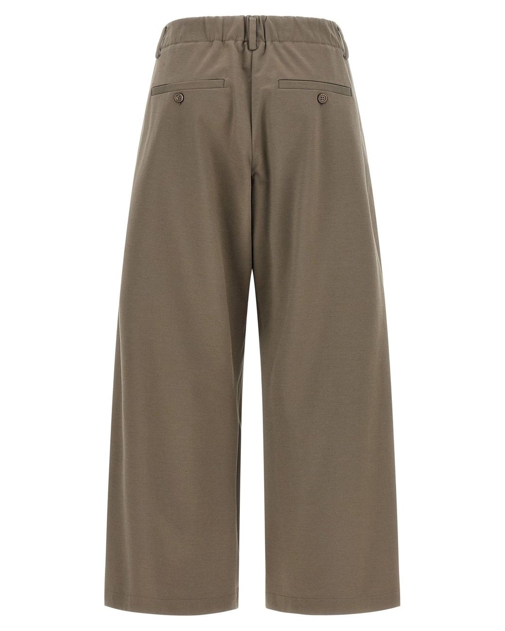 Brunello Cucinelli Gray Interlock Couture Pants