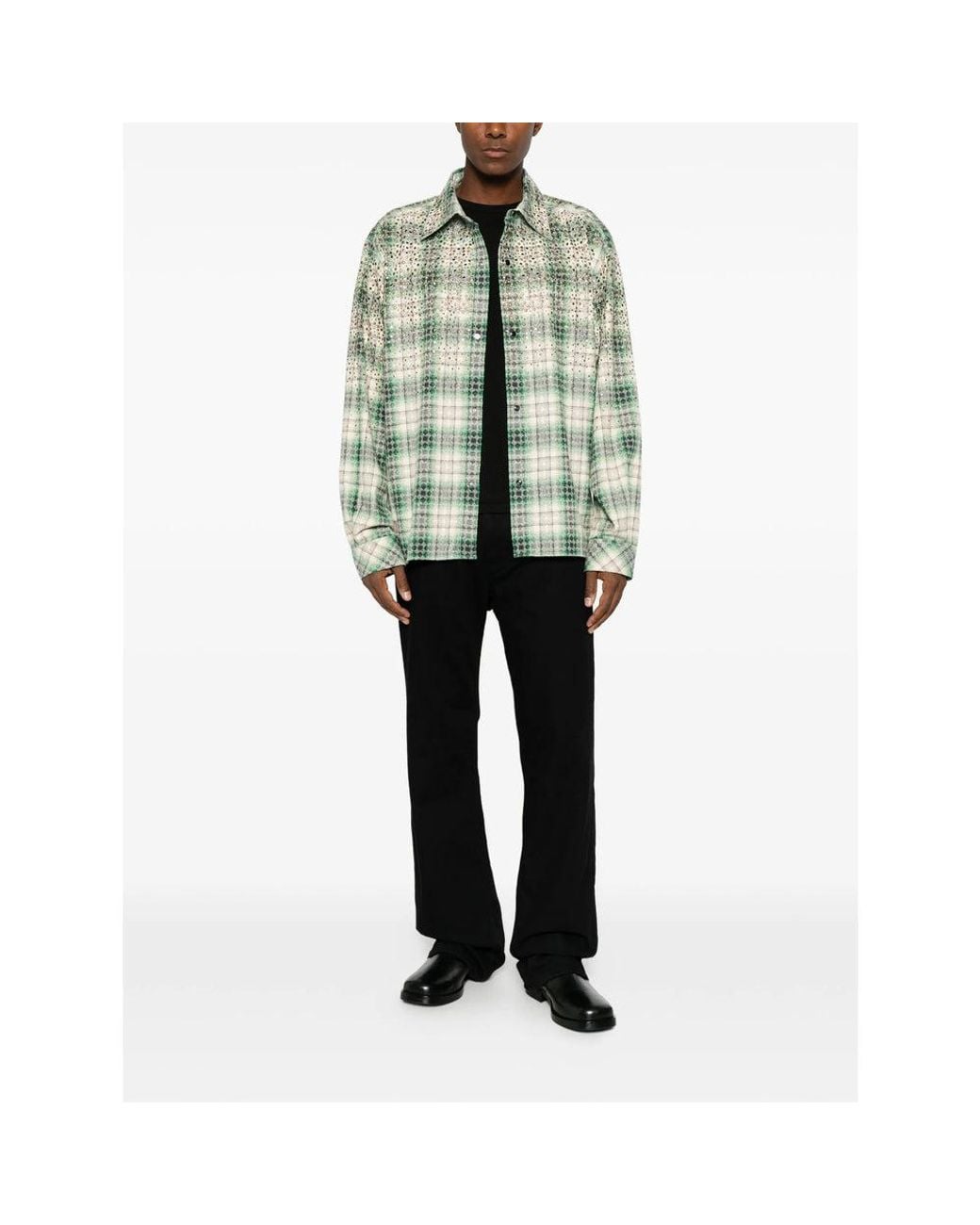 Amiri Green Shirts for men