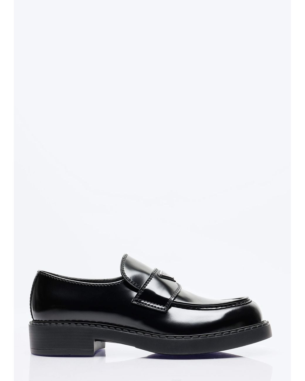 Prada White Chocolate Loafers for men