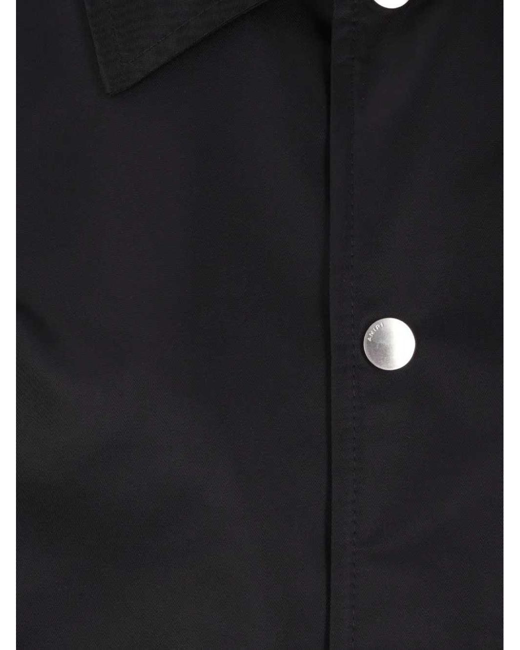 Amiri Blue Ma Logo-Print Jacket for men