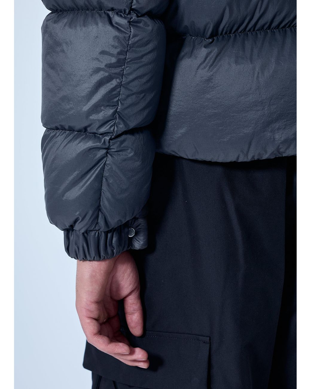 Moncler Blue Pesio Down Jacket for men