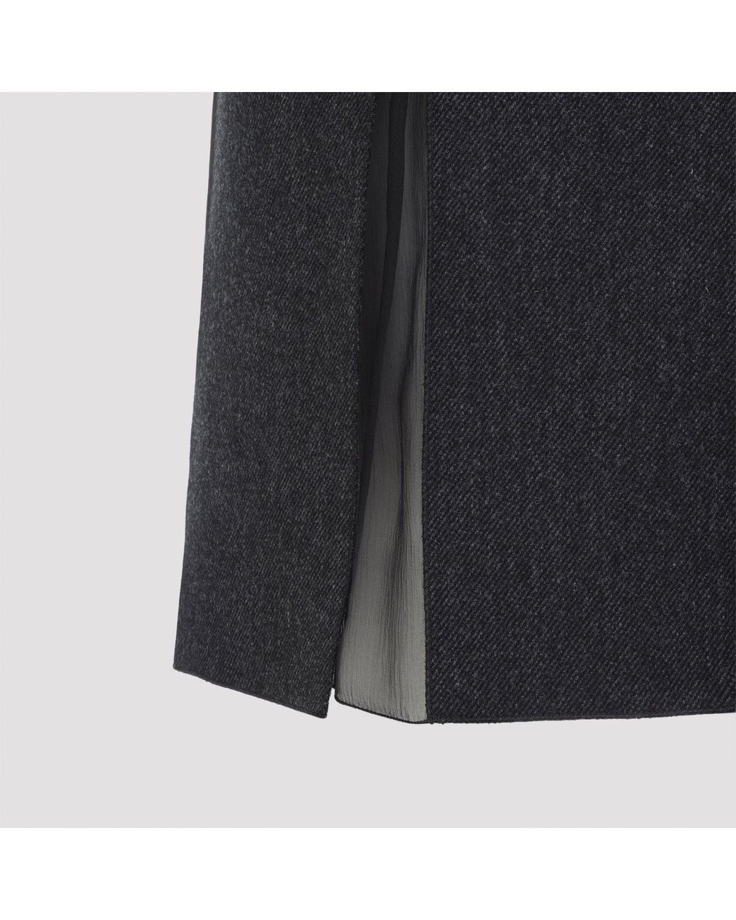 Prada Gray Skirt