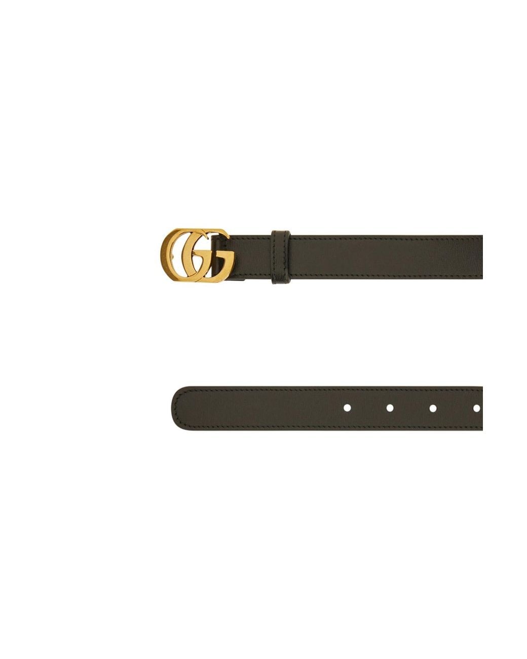 Gucci White Accessories Belts