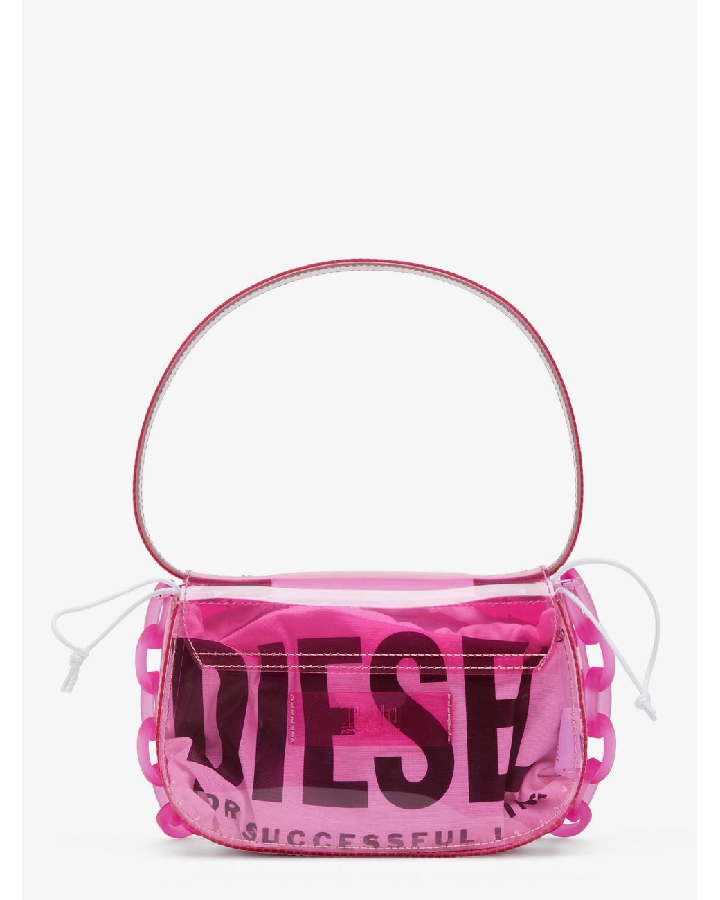 DIESEL Pink 1Dr Tpu Shoulder Bag