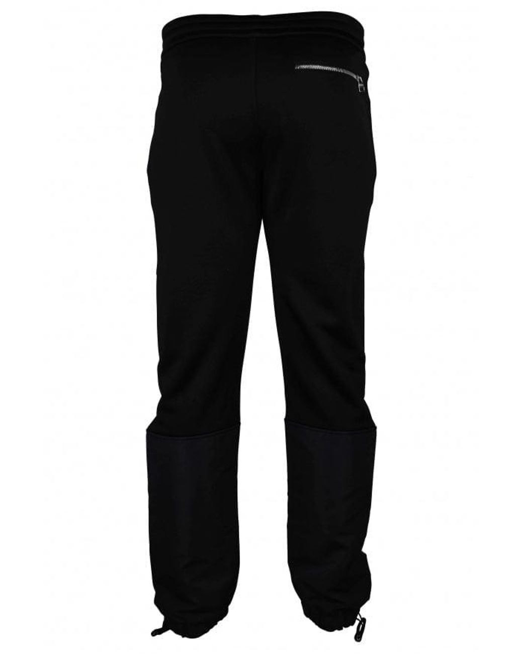 McQueen Black Viscose Jogging Sweatpants