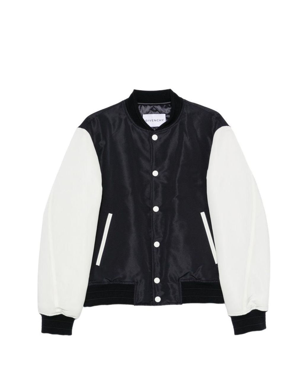 Givenchy Black Logo Bomber Jacket for men